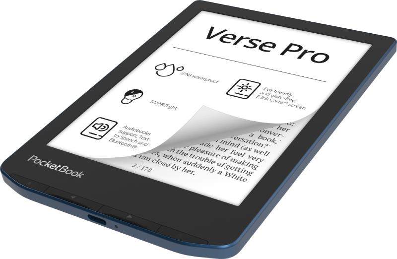 E-Reader|POCKETBOOK|Verse Pro|6″|1072×1448|1xUSB-C|Wireless L...