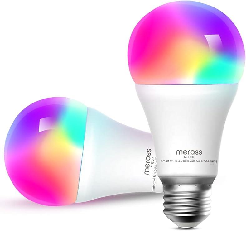 Smart Light Bulb|MEROSS|Power consumption 9 Watts|200-240V|Beam angle 18...