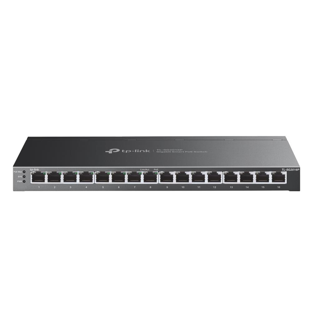 Switch|TP-LINK|Omada|TL-SG2016P|16x10Base-T / 100Base-TX / 1000Base-T|Po...