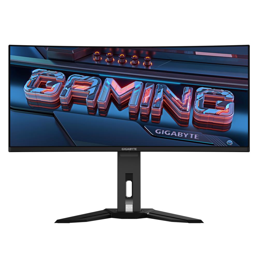 LCD Monitor|GIGABYTE|MO34WQC|34″|Gaming/21 : 9|Panel OLED|3440×1440|21:9|175 ??|0.03 ms|Speakers|Colour Black|MO34WQCEK