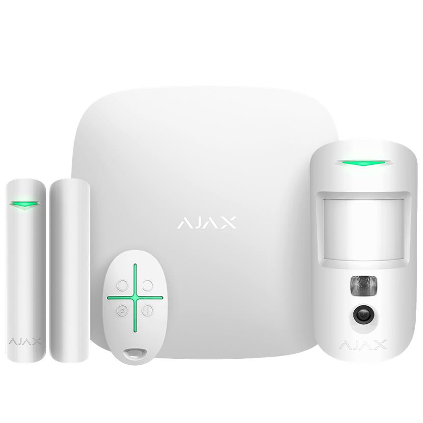 ALARM SECURITY STARTERKIT CAM/WHITE 38172 AJAX