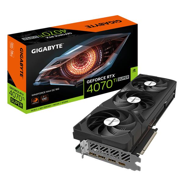 Videokaart|GIGABYTE|NVIDIA GeForce RTX 4070 Ti SUPER|16 GB|GDDR6X|256&#8...