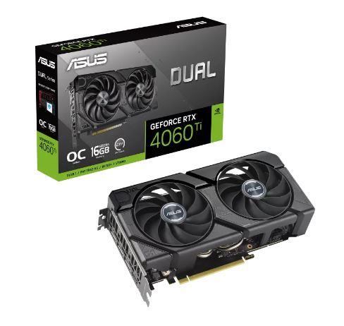 Videokaart|ASUS|NVIDIA GeForce RTX 4060 Ti|16 GB|GDDR6|128 bit|PCIE 4&#8...