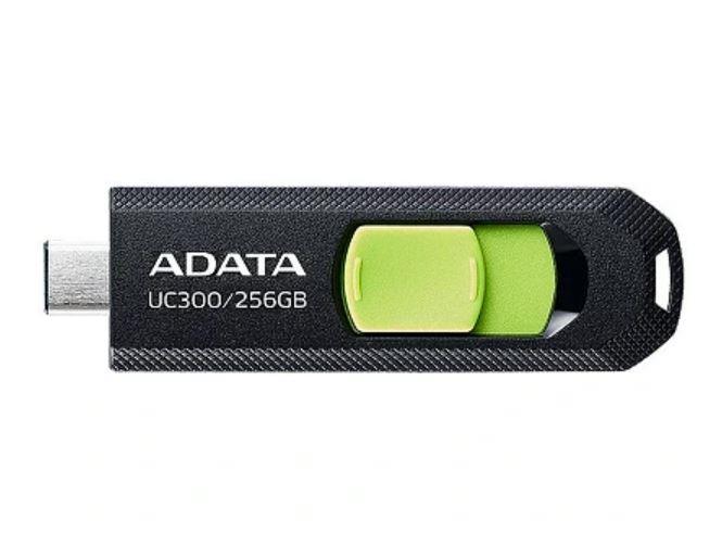 MEMORY DRIVE FLASH USB-C 256GB/ACHO-UC300-256G-RBK/GN ADATA