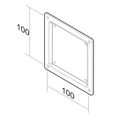 Televiisor ACC VESA ADAPTER PLATE/10-30″ FPMA-VESA100 NEOMOUNTS