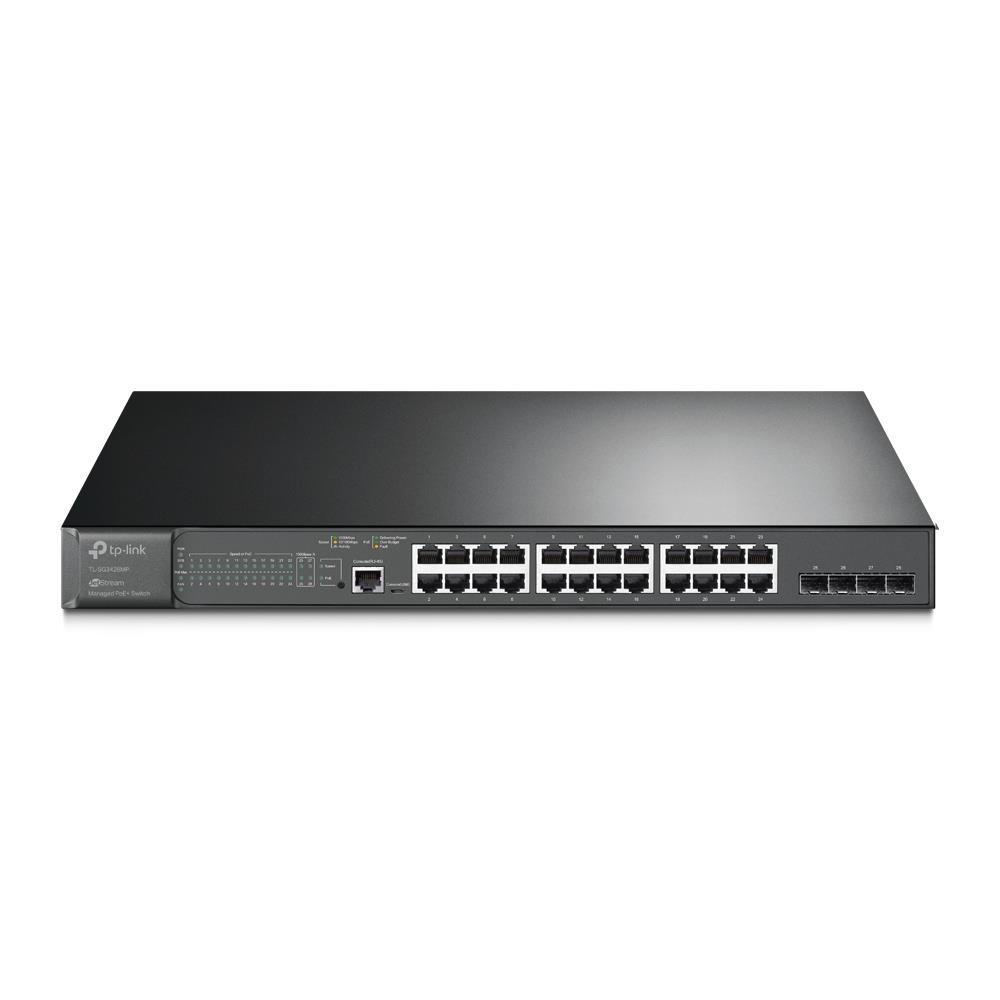 Switch|TP-LINK|Omada|TL-SG3428MP|Rack|4xSFP|1xConsole|1|384 Watts|TL-SG3...