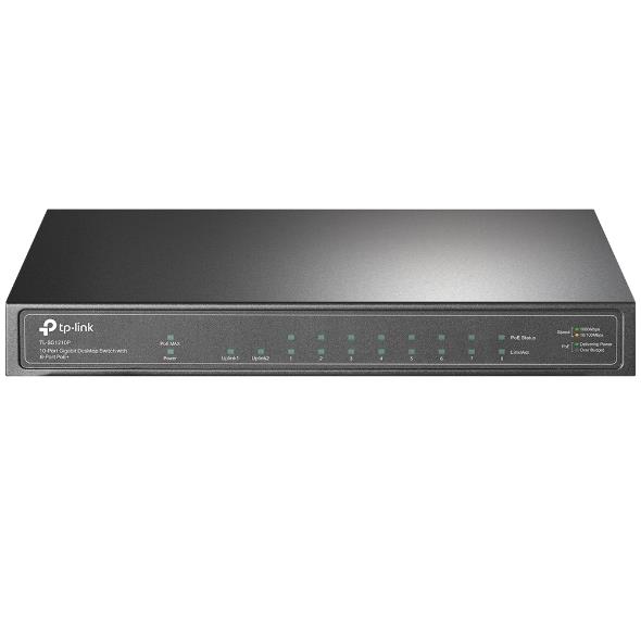 Switch|TP-LINK|TL-SG1210P|Desktop/pedestal|9x10Base-T / 100Base-TX / 100...