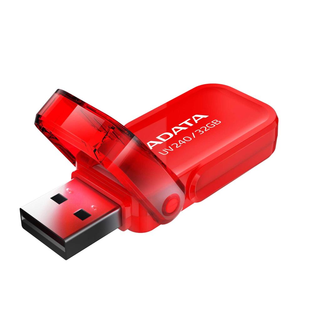 MÄLUPULK FLASH USB2 64GB/RED AUV240-64G-RRD ADATA