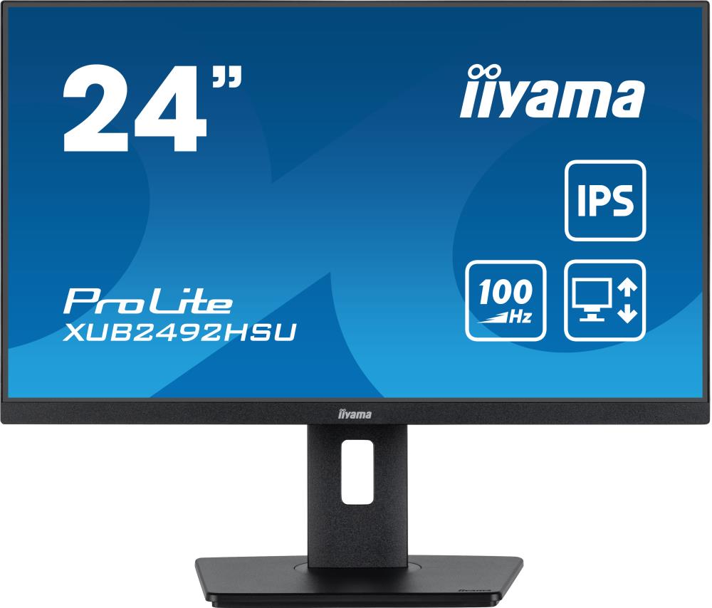 LCD Monitor|IIYAMA|XUB2492HSU-B6|24″|Panel IPS|1920×1080|16:9...