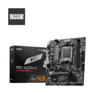 Emaplaat|MSI|AMD A620|SAM5|Micro-ATX|Memory DDR5|Memory slots 2|1xPCI-E...
