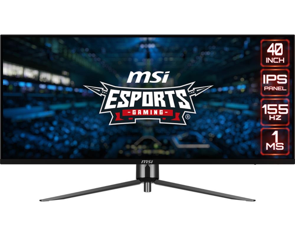 LCD Monitor|MSI|MAG401QR|40″|Mänguri/21 : 9|Panel IPS|3440×14...