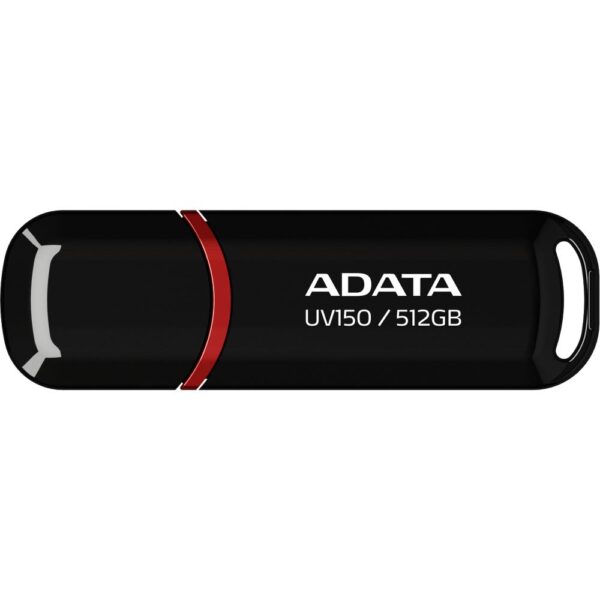 MÄLUPULK FLASH USB3 512GB/BLACK AUV150-512G-RBK ADATA