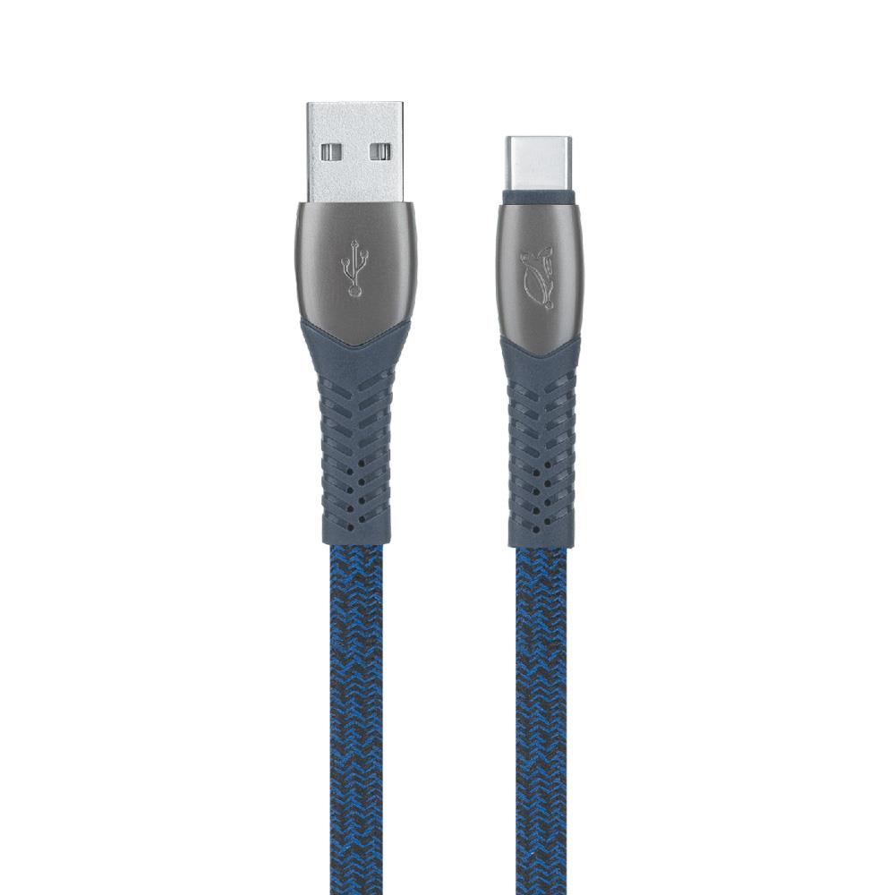 KAABEL USB-C TO USB2.0 1.2M/BLUE PS6102 BL12 RIVACASE