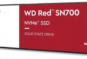 SSD|WESTERN DIGITAL|Red SN700|4TB|M.2|NVMe|Write speed 3100 MBytes/sec|Read speed 3400 MBytes/sec|TBW 5100 TB|WDS400T1R0C