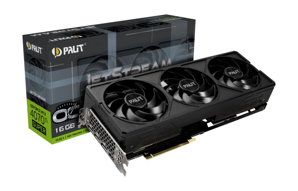 Videokaart|PALIT|NVIDIA GeForce RTX 4070 Ti SUPER|16 GB|GDDR6X|256 bi&#8...