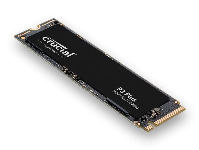 SSD|CRUCIAL|P3 Plus|4TB|M.2|PCIE|NVMe|3D NAND|Write speed 4100 MBytes/se...