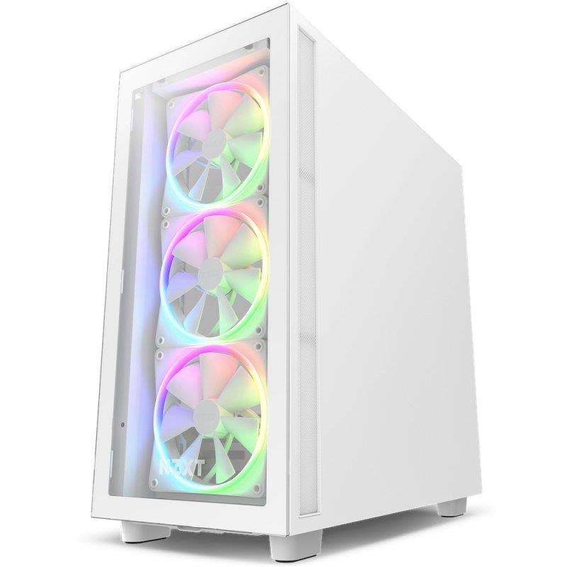 Case|NZXT|H7 Elite|MidiTower|Not included|ATX|MicroATX|MiniITX|Colour Wh...