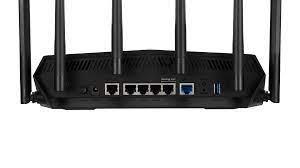 Wireless Router|ASUS|Wireless Router|6000 Mbps|Mesh|Wi-Fi 5|Wi-Fi 6|IEEE 802.11a|IEEE 802.11b|IEEE 802.11g|IEEE 802.11n|USB 3.2|4×10/100/1000M|1×2.5GbE|LAN  WAN ports 1|Number of antennas 6|TUFGAMINGAX6000