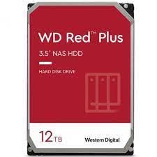 HDD|WESTERN DIGITAL|Red Plus|12TB|SATA 3.0|256 MB|7200 rpm|3,5″|WD120EFBX