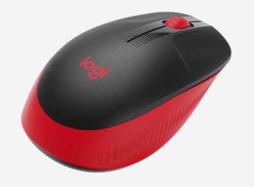 MOUSE USB OPTICAL WRL M190/RED 910-005908 LOGITECH