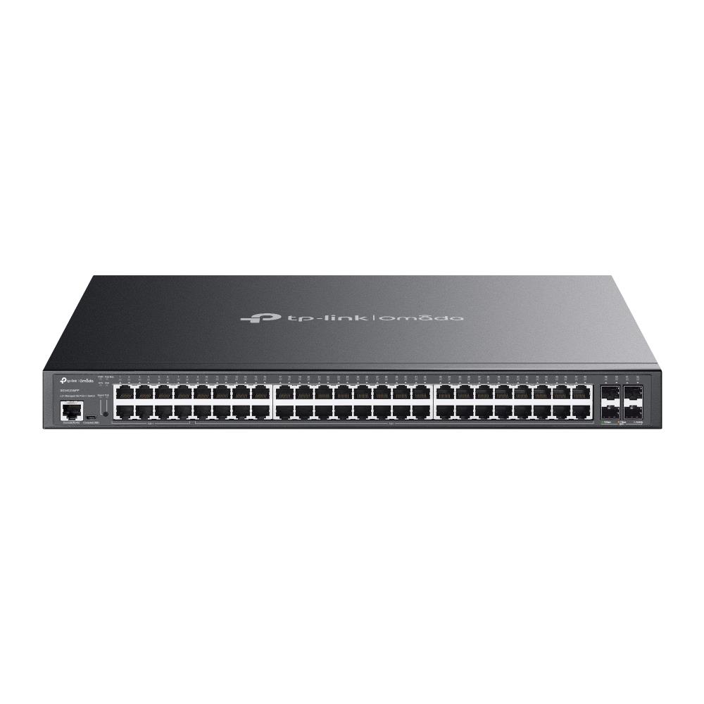 Switch|TP-LINK|SG3452XMPP|Type L2+|Rack|48x10Base-T / 100Base-TX / 1000B...