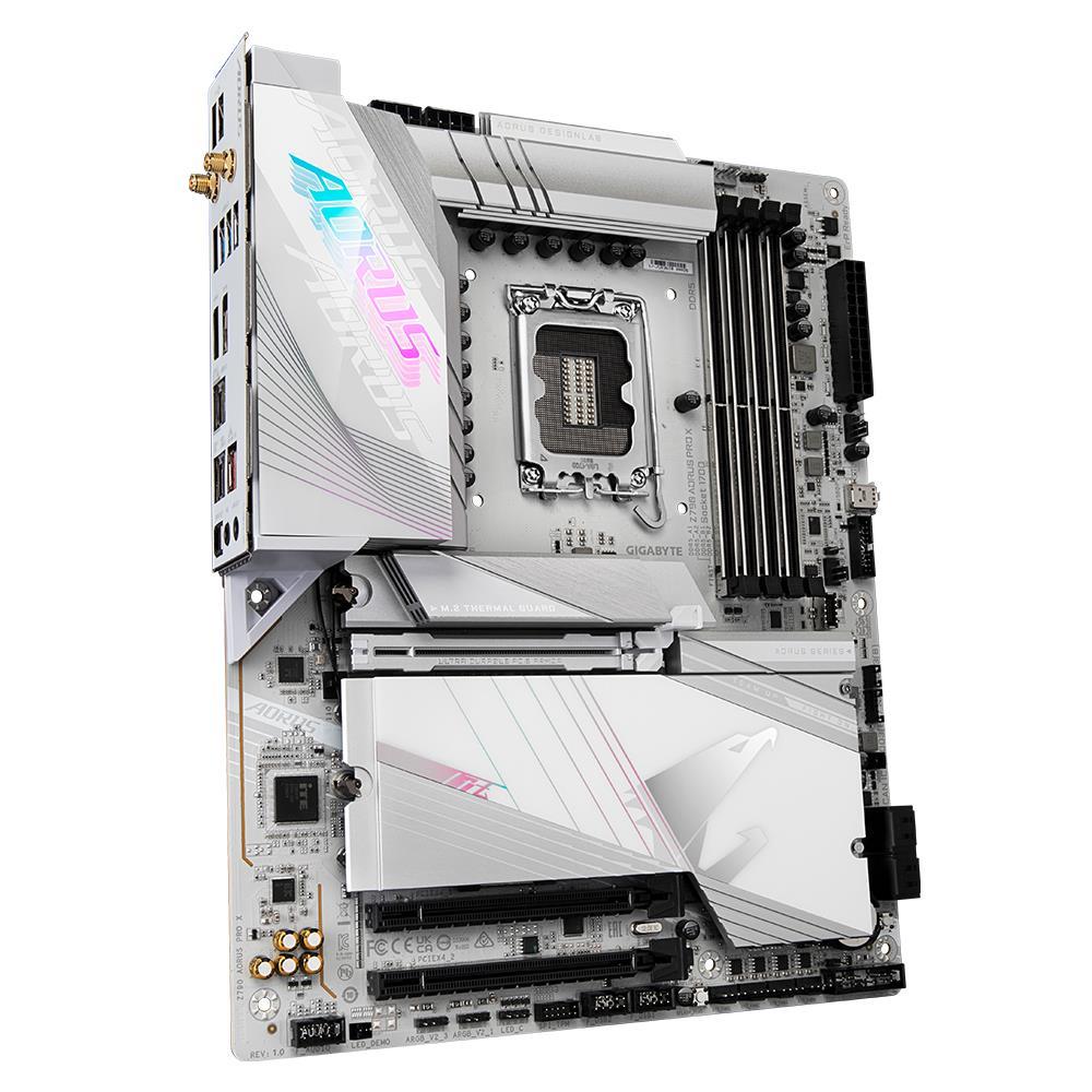 Emaplaat|GIGABYTE|Intel Z790|LGA1700|ATX|Memory DDR5|Memory slots 4|1xP&...