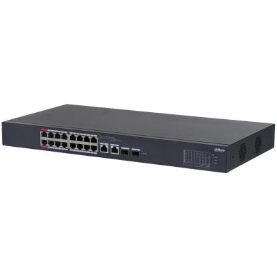 Switch|DAHUA|Type L2|Desktop/pedestal|Rack|PoE ports 16|CS4218-16ET-135