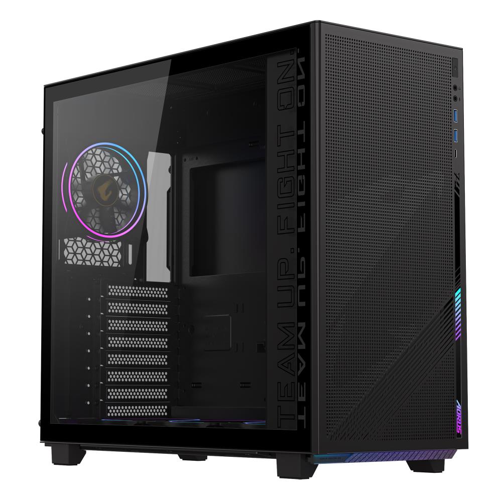 Case|GIGABYTE|AORUS C400 GLASS|MidiTower|Case product features Transpare...