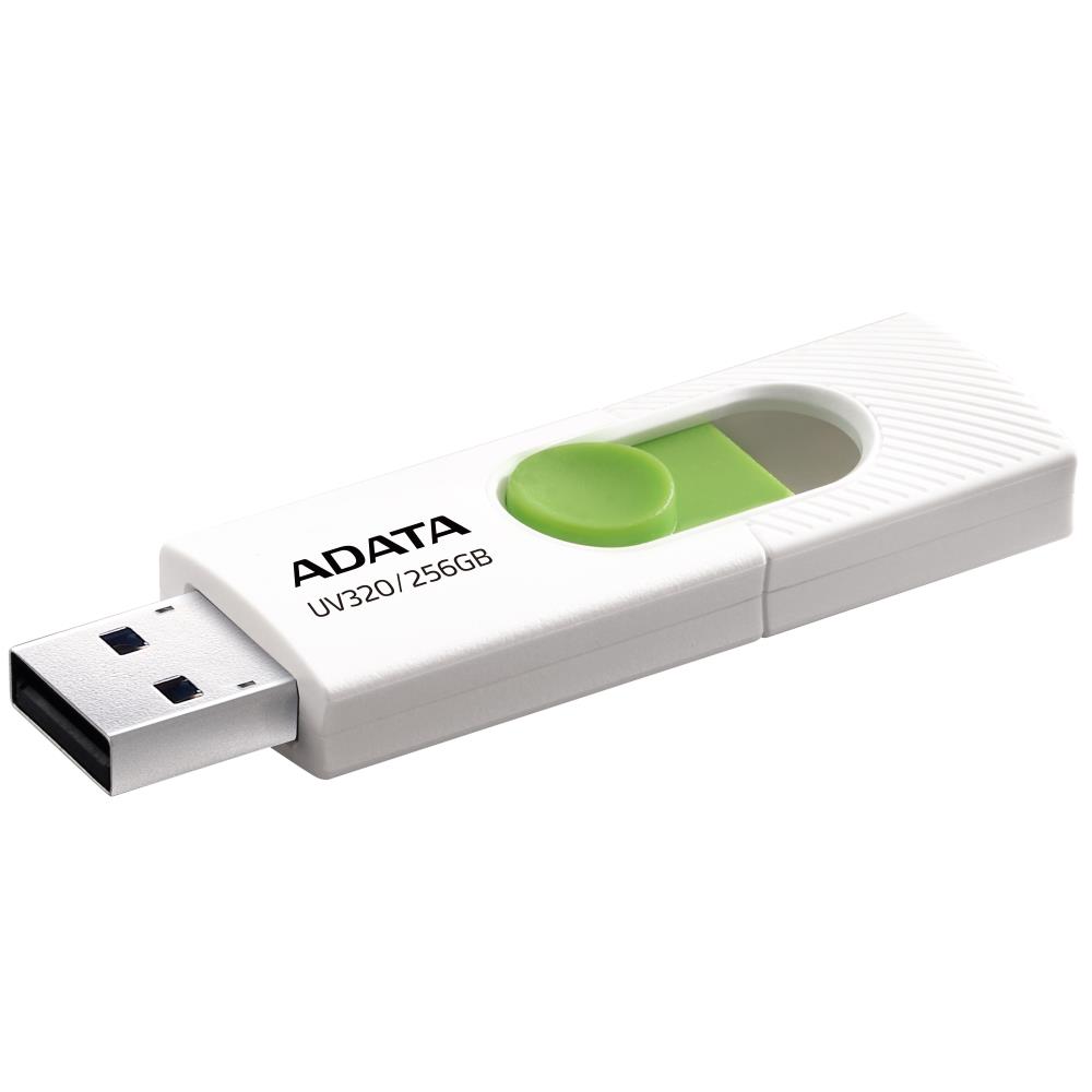 MEMORY DRIVE FLASH USB3 256GB/WHITE AUV320-256G-RWHGN ADATA