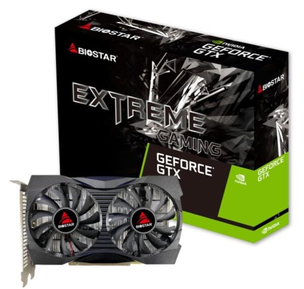 Videokaart|BIOSTAR|NVIDIA GeForce GTX 1050|4 GB|GDDR5|128 bit|PCIE 4....