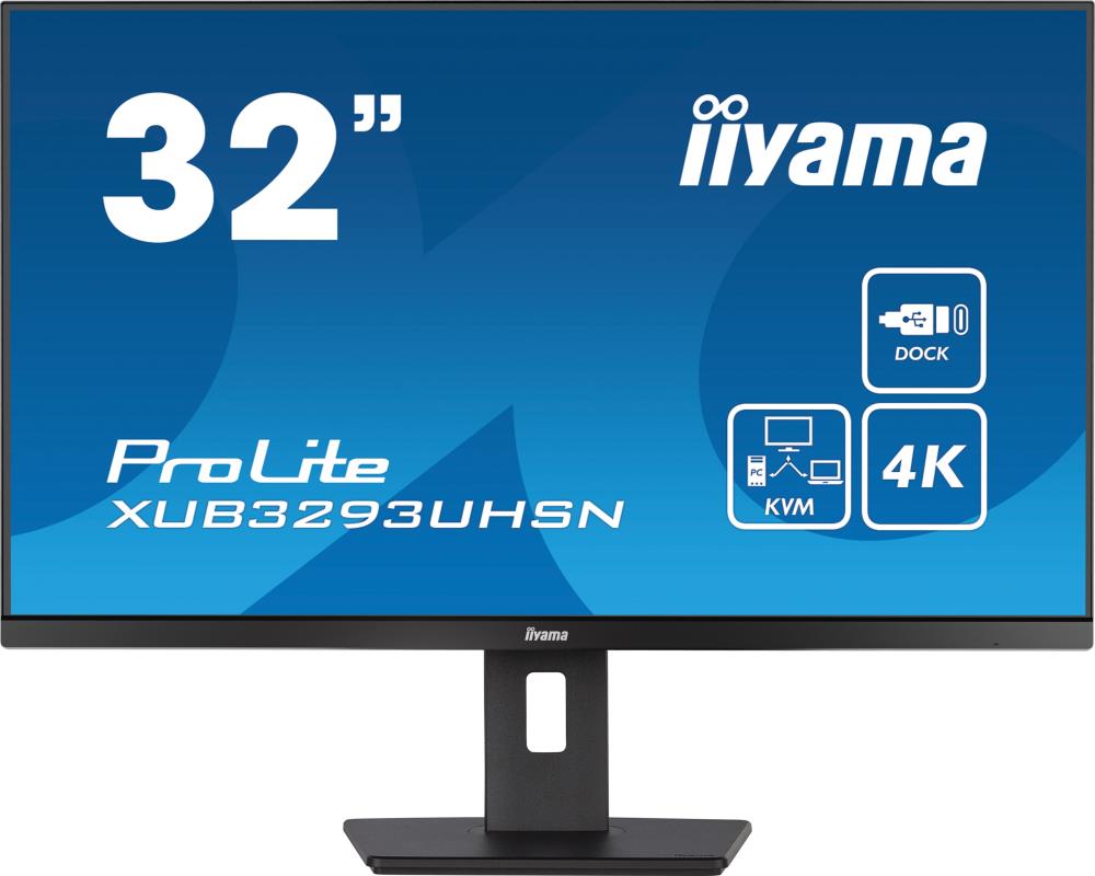 LCD Monitor|IIYAMA|XUB3293UHSN-B5|32″|4K|Panel IPS|3840×2160|...