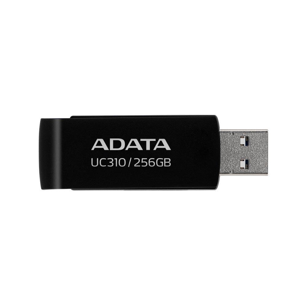 MÄLUPULK FLASH USB3.2 256G/BLACK UC310-256G-RBK ADATA