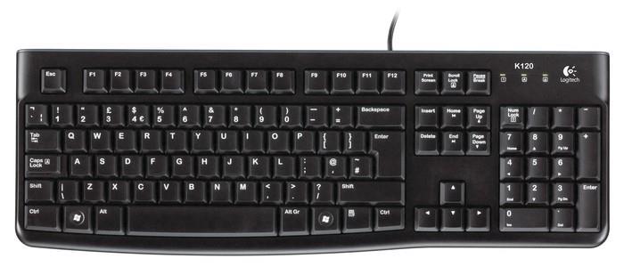 Klaviatuur K120 USB US/920-002479 LOGITECH