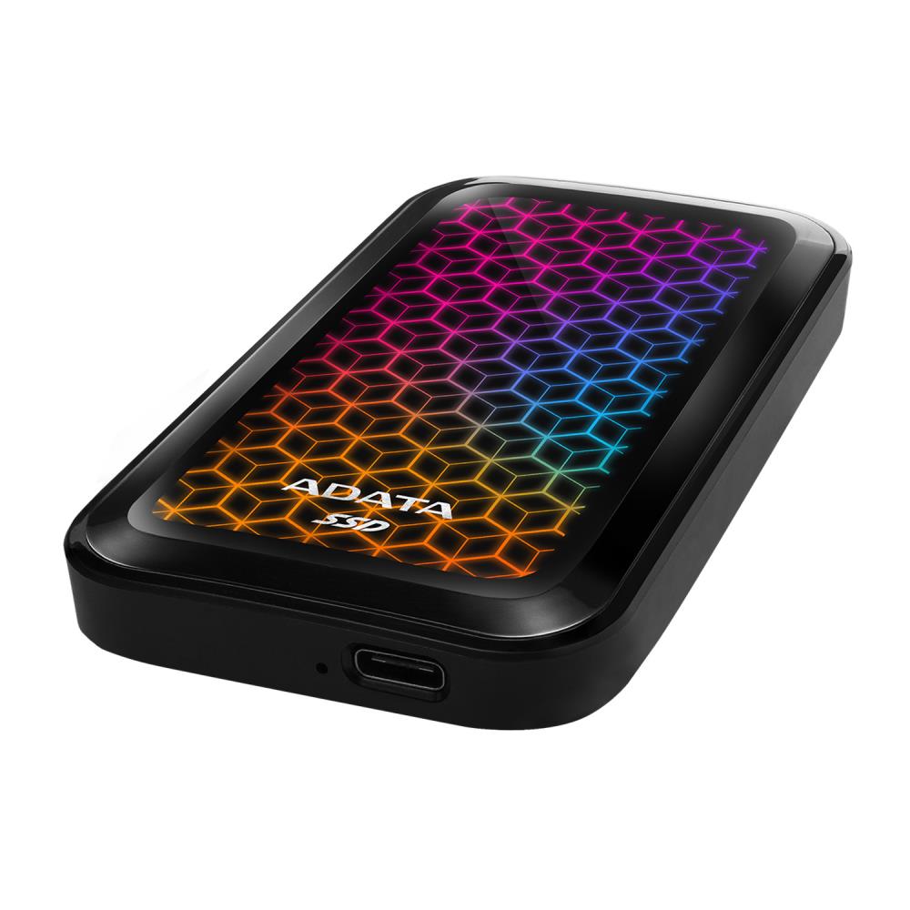 External SSD|ADATA|SE770G|512GB|USB 3.2|Write speed 800 MBytes/sec|Read ...