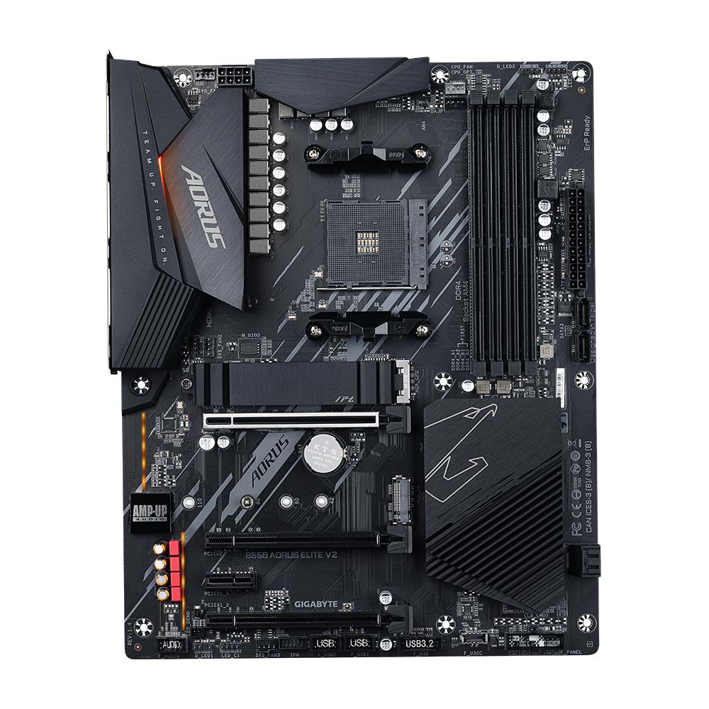 Emaplaat|GIGABYTE|AMD B550|SAM4|ATX|Memory DDR4|Memory slots 4|1xPCI-Ex&...