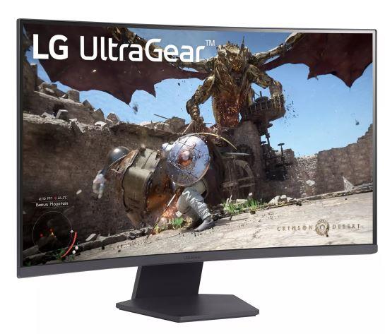 LCD Monitor|LG|32GS60QC-B|32″|Mänguri/Curved|Panel VA|2560×14...