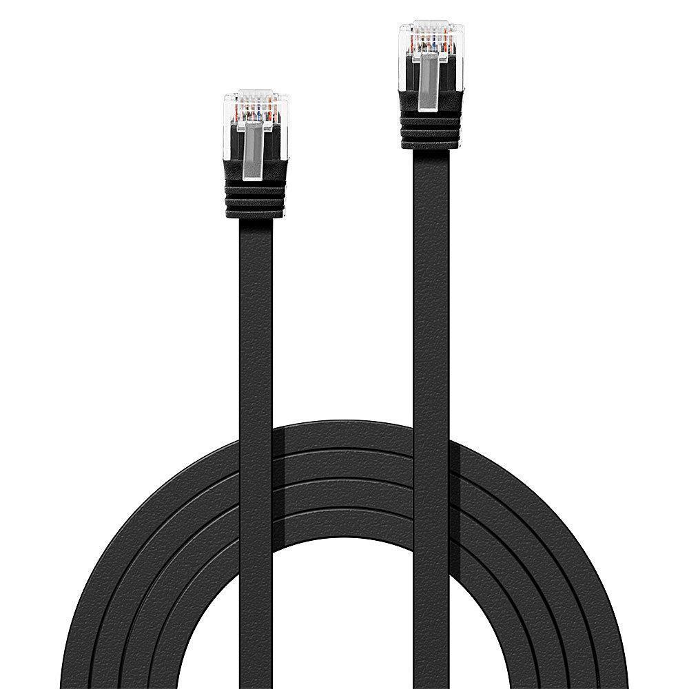 KAABEL CAT6 U/UTP 1M/BLACK 47521 LINDY