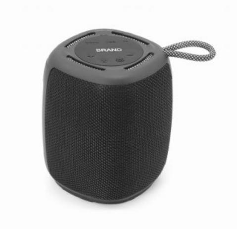 Portable Speaker|GEMBIRD|Black|Portable/Wireless|1xUSB-C|Bluetooth|SPK-BT-LED-03-BK