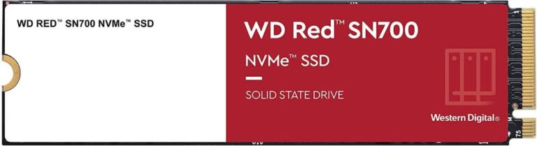 SSD|WESTERN DIGITAL|Red SN700|500GB|M.2|PCIE|NVMe|Write speed 2600 MByte...
