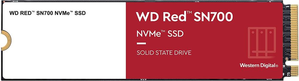 SSD|WESTERN DIGITAL|Red SN700|500GB|M.2|PCIE|NVMe|Write speed 2600 MByte...