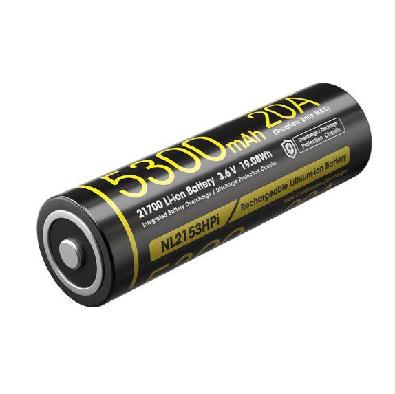 BATTERY RECH. LI-ION 3.6V/NL2153HPI(5300MAH) NITECORE