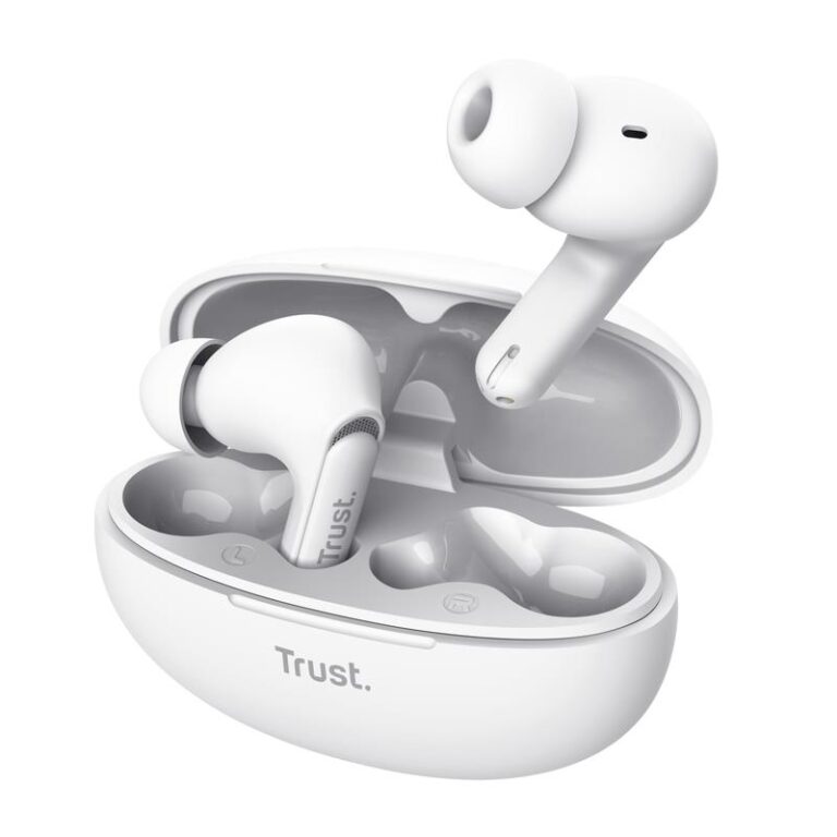 KÕRVAKLAPID EARBUDS YAVI BT ENC/WHITE 25172 TRUST