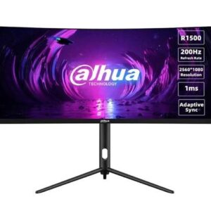 LCD Monitor|DAHUA|DHI-LM30-E330CA|30″|Mänguri/Curved/21 : 9|Panel V...