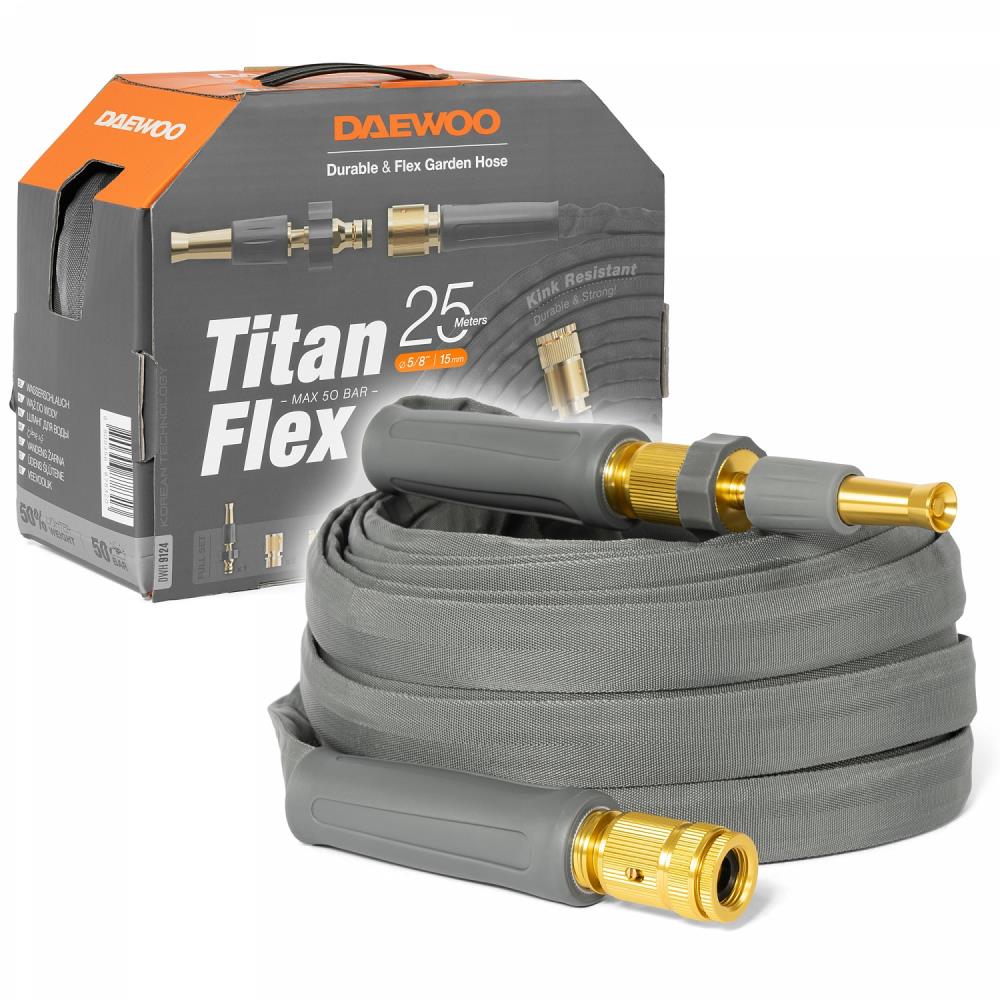 HOSE WATERING TITANFLEX 25M/5/8″ DWH 9124 DAEWOO