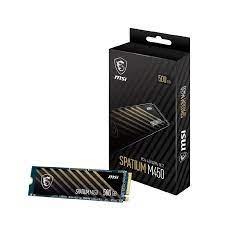 SSD|MSI|SPATIUM M450|500GB|M.2|PCIe Gen4|NVMe|3D NAND|Write speed 2300 M...