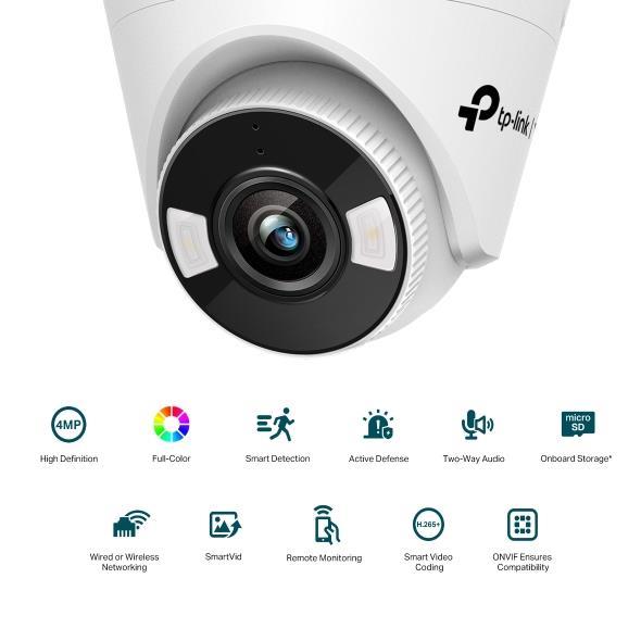 NET KAAMERA TURRET H.264 4MP/VIGI C440(4MM) TP-LINK