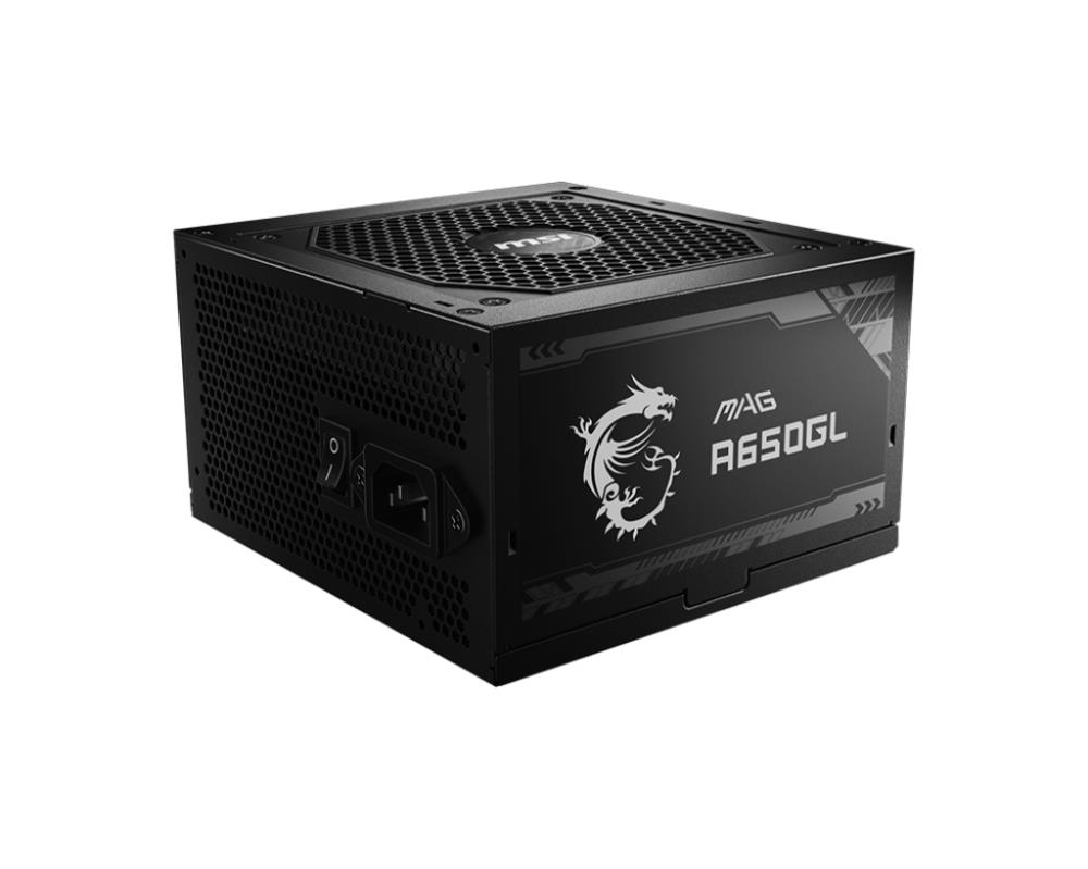 Toiteplokk|MSI|650 Watts|Efficiency 80 PLUS GOLD|PFC Active|MTBF 15000&#...