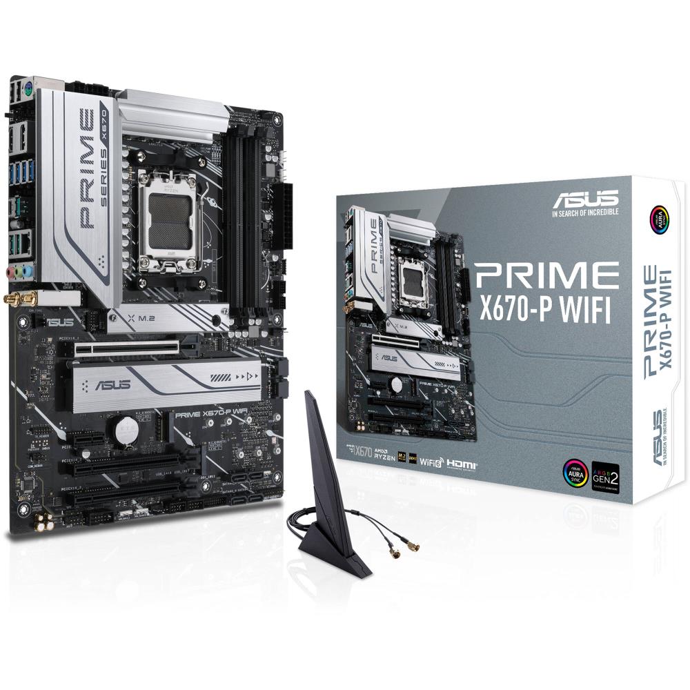 Emaplaat|ASUS|AMD X670|SAM5|ATX|Memory DDR5|Memory slots 4|1xPCI-Expres…