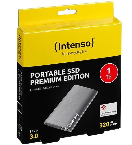 Väline SSD|INTENSO|1TB|USB 3.0|1,8″|3823460