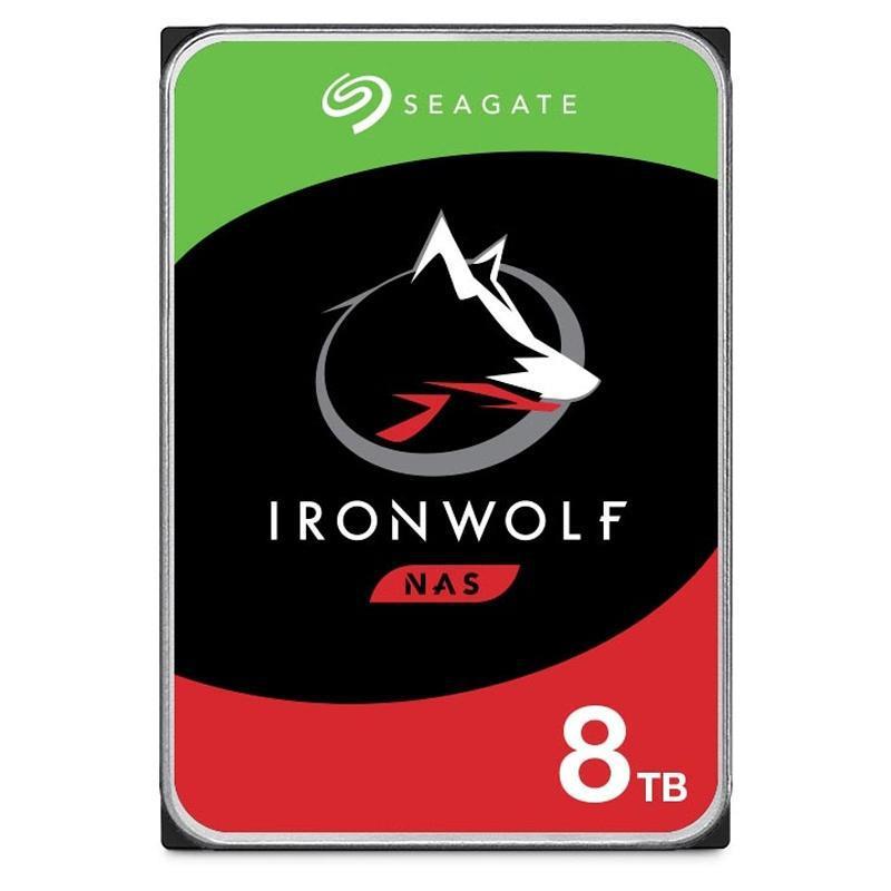 HDD|SEAGATE|IronWolf|8TB|SATA 3.0|256 MB|7200 rpm|Discs/Heads 5/10|3,5&#...